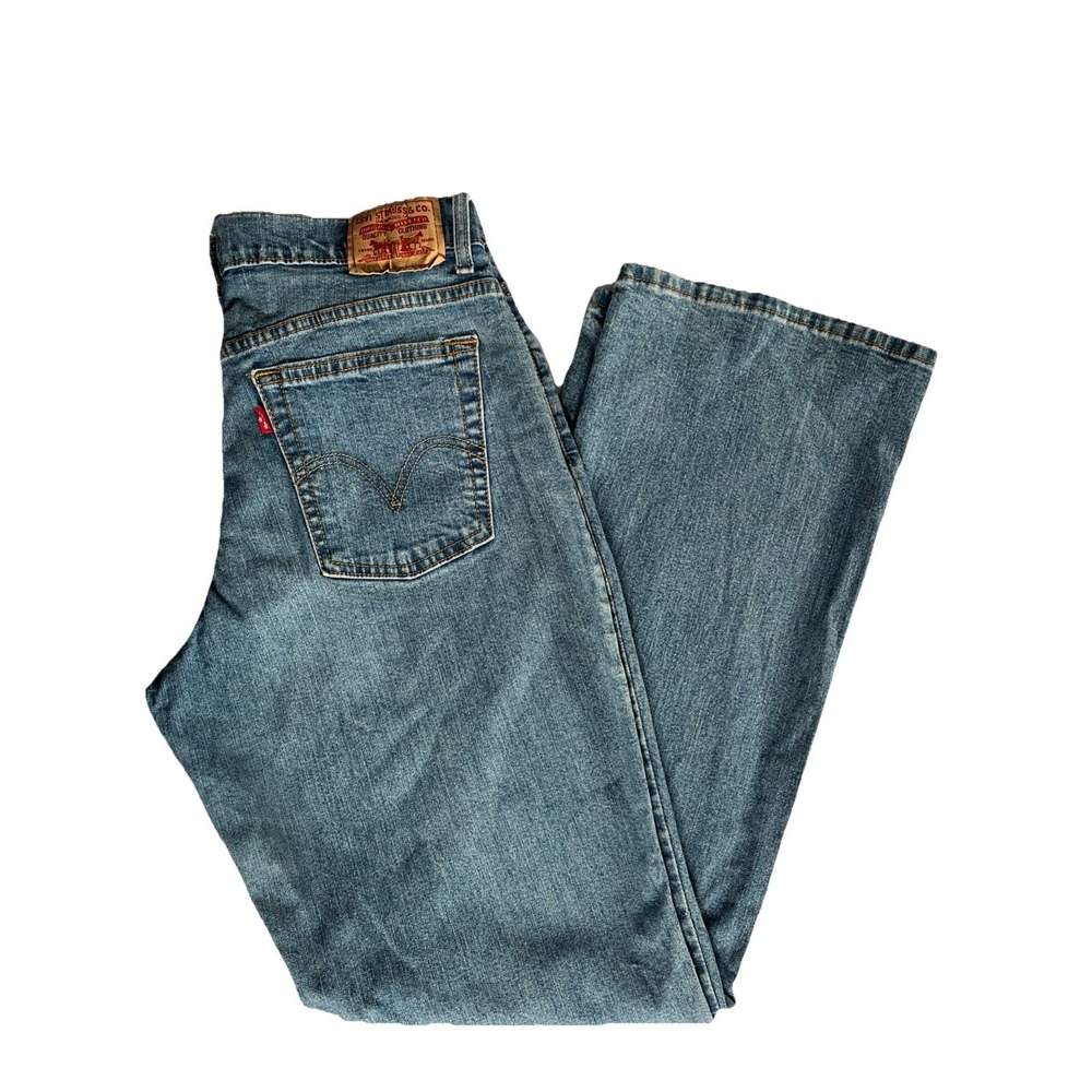 Levi's 550 Relaxed Bootcut Jeans Women's 12M Vintage Y2K Boho Med Fade Wash Boot